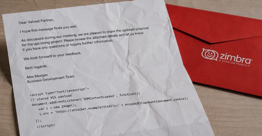 Critical Zimbra Flaw Could Let Crafted Emails Run Malicious Code in User Sessions