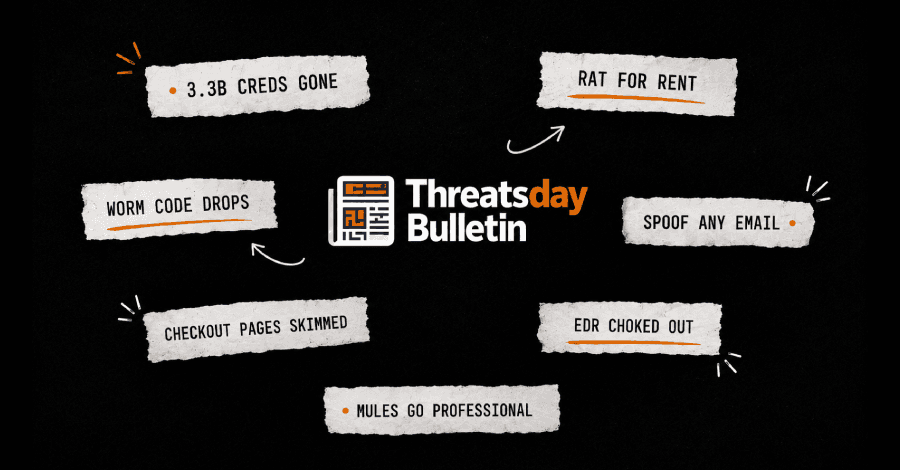 ThreatsDay Bulletin: Worm Code Leaked, AI Agent Phished, Claude Code Patch + 28 New Stories