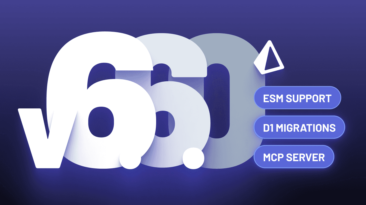 Prisma ORM 6.6.0: ESM Support, D1 Migrations & Prisma MCP Server