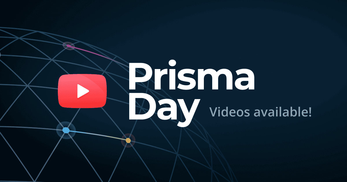 Watch recordings of the talks from Prisma Day 2019 | Prisma